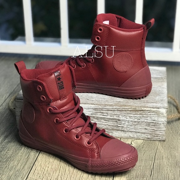 Converse Shoes - Converse Ctas Asphalt Boot HI Red Block W AUTHENT